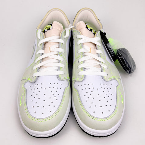 Air Jordan 1 Retro Low 'White Ghost Green (2021)' | US M 14
