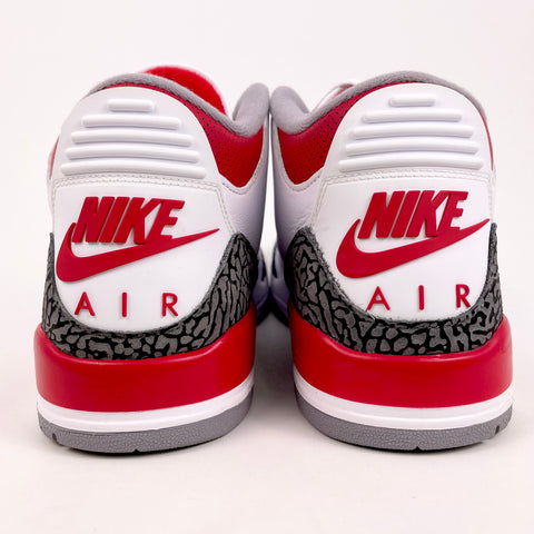 Air Jordan 3 Retro 'Fire Red (2022)' | US M 15 (No Box)