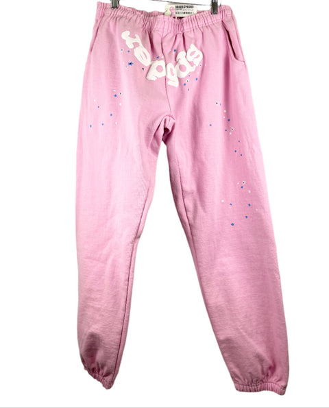 Sp5der Sweatpant 'OG Web Pink' | US M Large