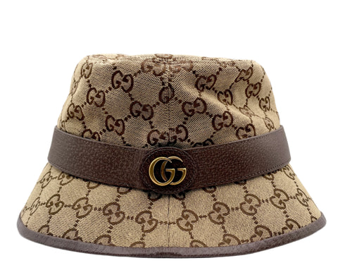 Gucci Bucket Hat 'GG Supreme Tan' | US Small