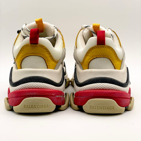 Balenciaga Triple S 'Cream Yellow Red (2018)' | EU W 38 / US W 8