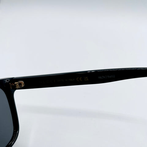 Gucci Square Acetate Sunglass 'Black' | One Size