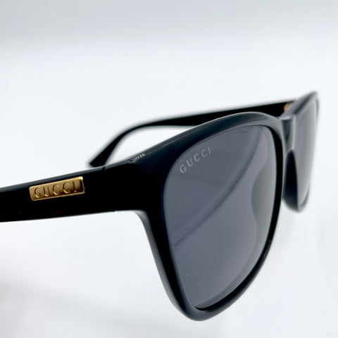 Gucci Square Acetate Sunglass 'Black' | One Size
