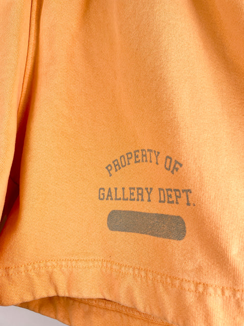 Gallery Dept Sweatshort 'GI DEPT Orange' | US M Medium