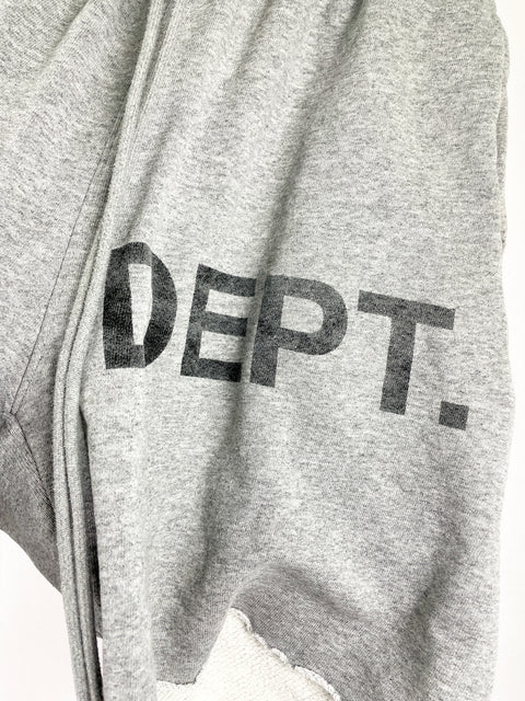Gallery Dept Sweatshort 'Wide-Leg Printed Grey' | US M Medium
