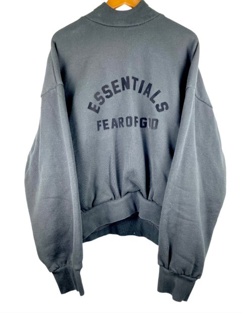 Essential Arch Logo Hoodie 'Fear of God Jet Black' | US M Medium