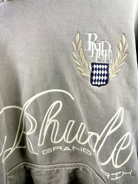 Rhude Hoodie 'Grand Prix Green' | US M X-Small