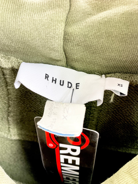 Rhude Hoodie 'Grand Prix Green' | US M X-Small