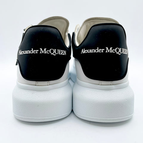 Alexander McQueen Oversized 'Rubber Black Heel Top White Black' EU M 41 / US M 8