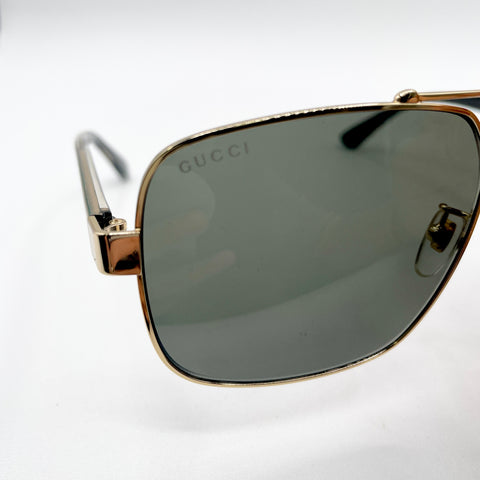 Gucci Aviator Sunglass 'Black Gold' | One Size