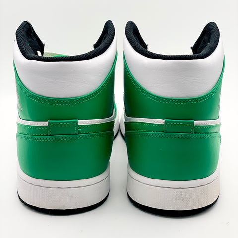 Air Jordan 1 Retro Mid 'Lucky Green (2023)' | US M 14