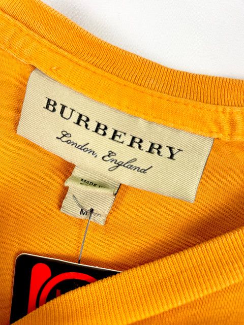 Burberry Tees 'Small Chest Logo Orange' | US M Medium