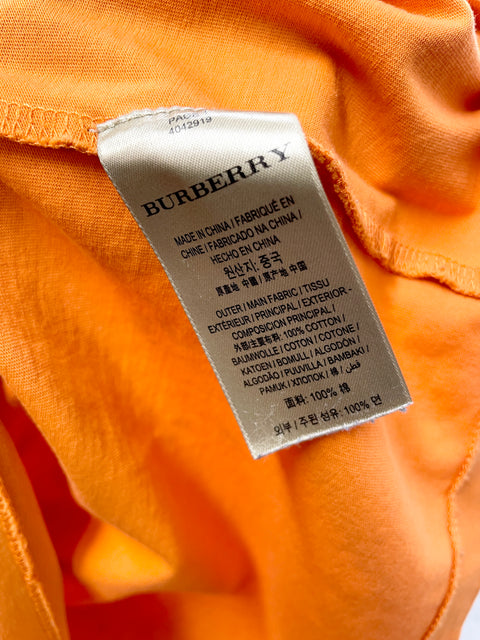 Burberry Tees 'Small Chest Logo Orange' | US M Medium