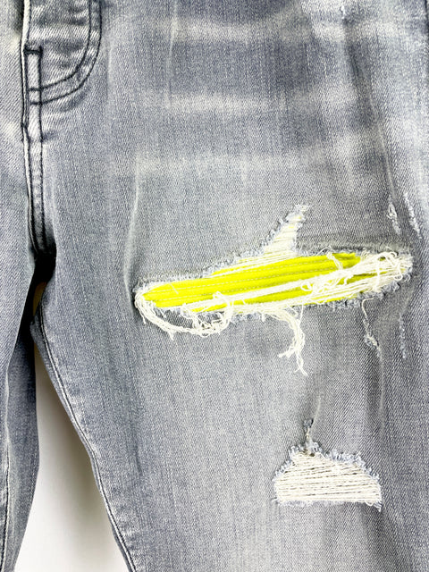 Amiri Jeans 'MX1 Skinny Cut Grey Denim' | US M 34"