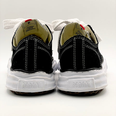 Maison Mihara Yasuhiro Peterson OG Sole Canvas Low 'Black White' | EU M 41 / US M 8