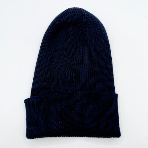 Moncler Beanie 'Ribbed Cotton Navy' | One Size