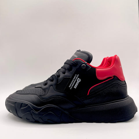 Alexander McQueen Court Trainer 'Black Red' | EU M 43 / US M 10