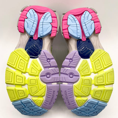Balenciaga Runner 'Grey Purple Neon Yellow' | EU M 41 / US M 8