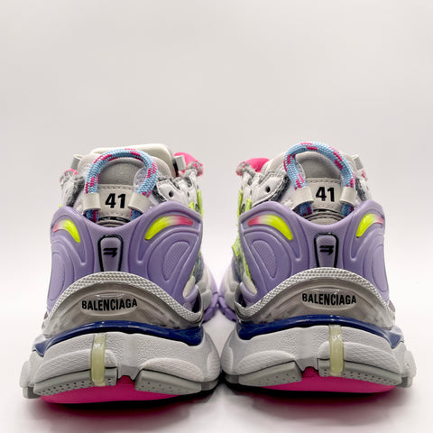 Balenciaga Runner 'Grey Purple Neon Yellow' | EU M 41 / US M 8