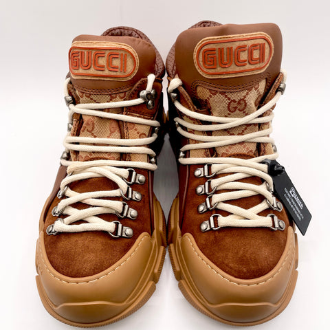 Gucci Flashtrek Boot 'Sega Monogram Brick Red' | US M 8