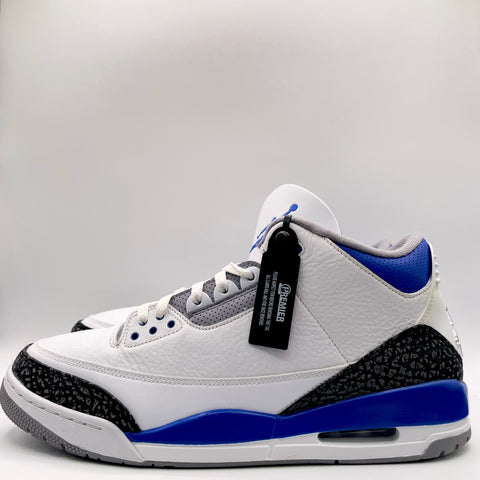 Air Jordan 3 Retro 'Racer Blue (2021)' | US M 13