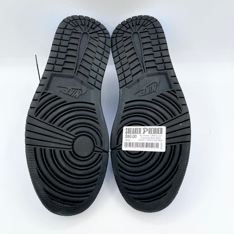 Air Jordan 1 Retro Low 'University Blue Black (2020)' | US M 9 (No Box)