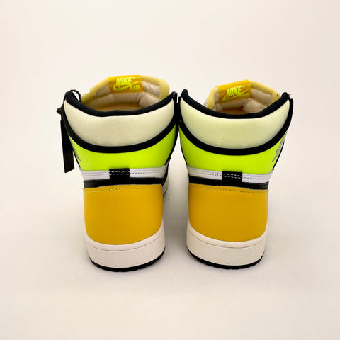 Air Jordan 1 Retro High OG 'White Black Volt University Gold (2021)' | US M 10.5