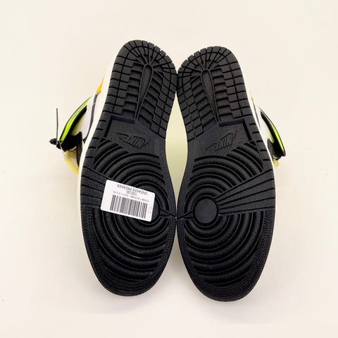 Air Jordan 1 Retro High OG 'White Black Volt University Gold (2021)' | US M 10.5