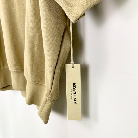Fear of God Essentials 3/4 Sleeve Henley 'Oak' | XXS