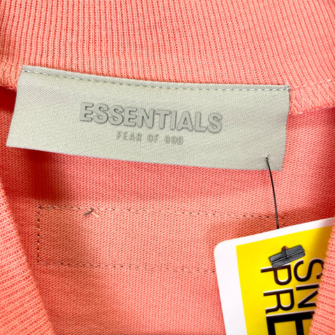 Fear of God Essentials Short-Sleeve Tee Big Kids 'Coral' | 6/7