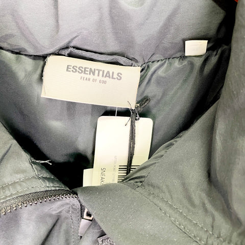 Fear of God Essentials Puffer Jacket 'Black' | XL