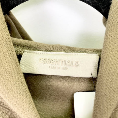 Fear of God Essentials Kids Fullzip Hoodie 'Wood' | 8