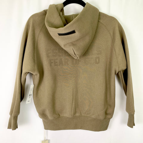 Fear of God Essentials Kids Fullzip Hoodie 'Wood' | 8