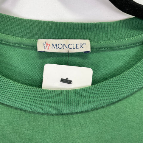 Moncler Box Logo Tee 'Green' | XXS