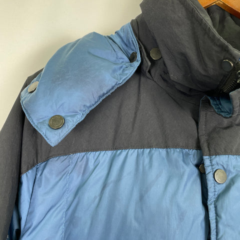 Off-White Puffer Jacket SS19 'Blue' | XS