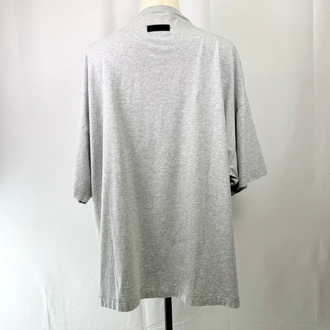 Fear of God Essentials Crewneck T-Shirt II 'Light Heather Grey' | XL