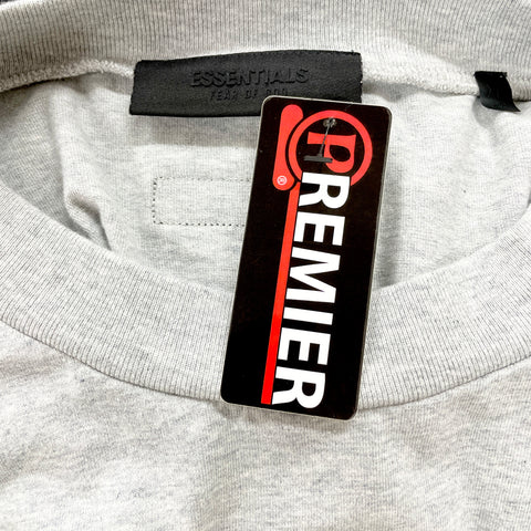 Fear of God Essentials Crewneck T-Shirt II 'Light Heather Grey' | XL