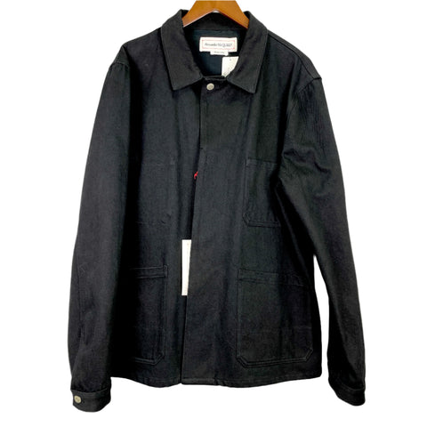 Alexander McQueen Denim Jacket 'Black' | XL