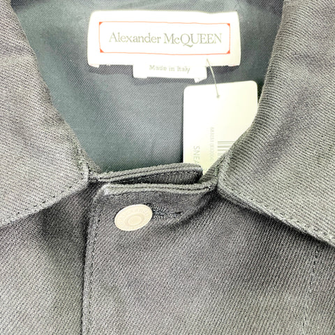 Alexander McQueen Denim Jacket 'Black' | XL