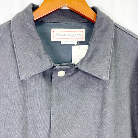 Alexander McQueen Denim Jacket 'Black' | XL
