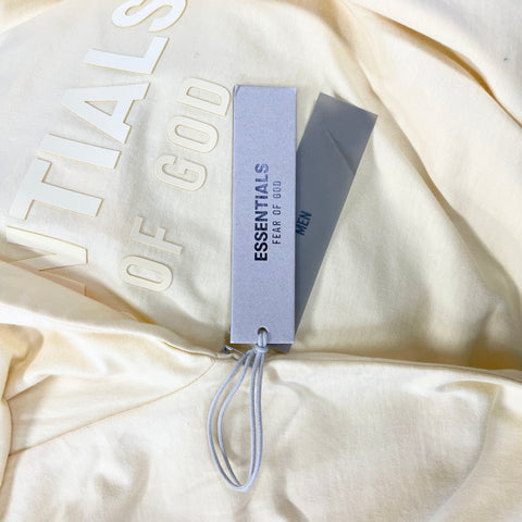 Fear of God Essentials V Neck T-Shirt 'Garden Yellow' | 2XL
