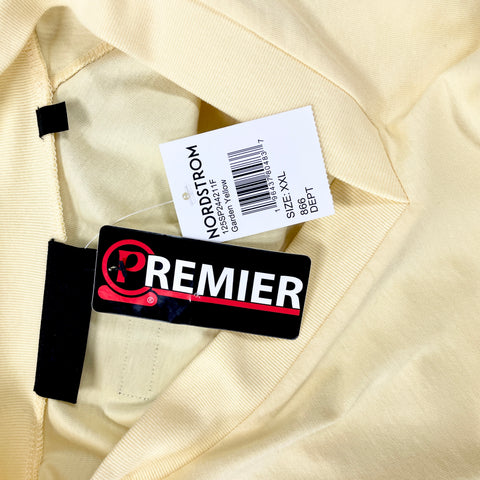 Fear of God Essentials V Neck T-Shirt 'Garden Yellow' | 2XL