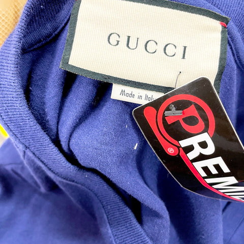 Gucci GG Red Green Logo Relax Fit Tee | LG