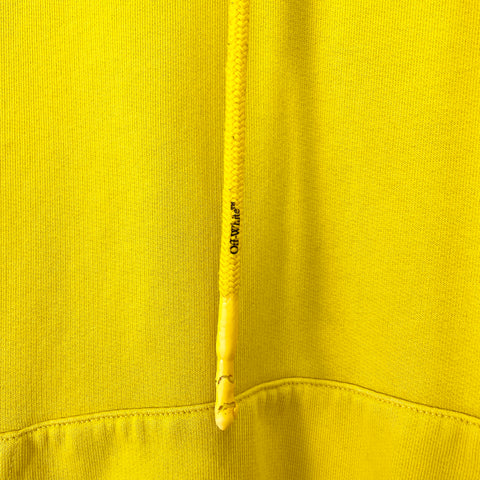 Off-White Hand Painters Over Hoodie 'Yellow/Black' | XXL