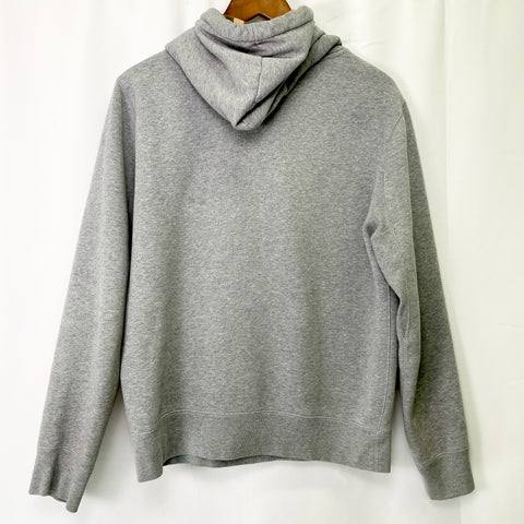 Burberry Hoodie With Inside Vintage Check Hood 'Pale Grey Melange' | MED