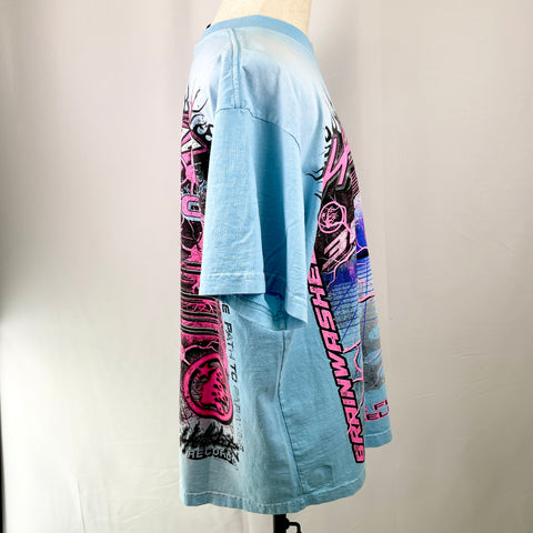 Hellstar Neuron T-Shirt 'Light Blue' | XL