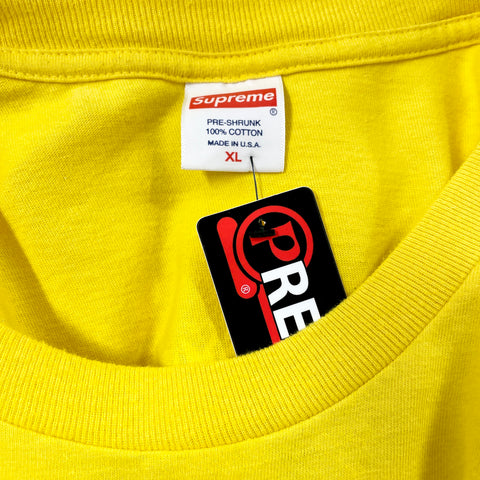 Supreme Chrome Tee 'Yellow' | XL