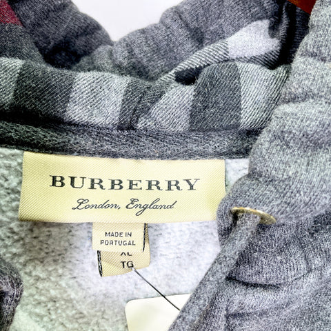 Burberry Zip-Up Hoodie 'Grey' | XL