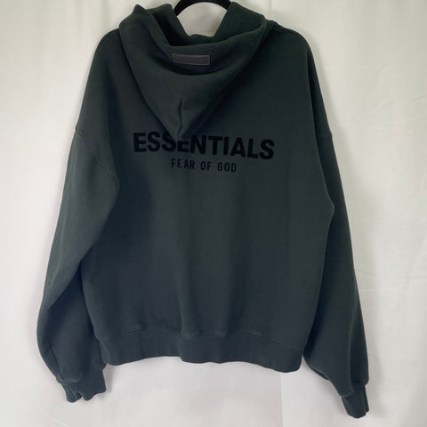 Fear of God Essentials Pullover Hoodie 'Stretch Limo' | MED