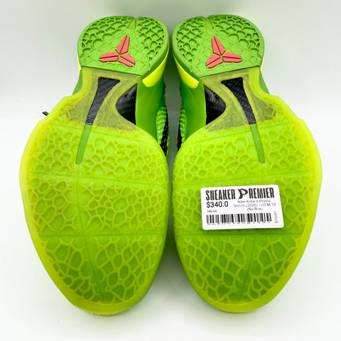 Nike Kobe 6 Protro 'Grinch (2020)' | US M 10 (No Box)